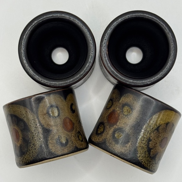 Denby Arabesque Egg Cups Set of 4. - Picture 7 of 13